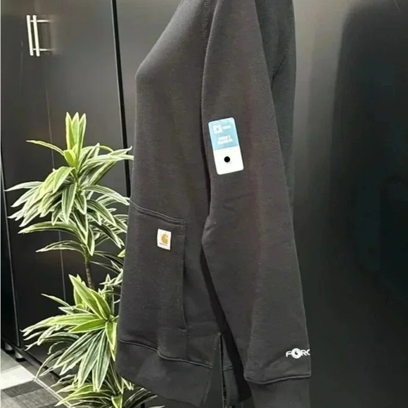 Carhartt Force Relaxed Fit,lightweight sweatshirt, stain breaker,pouch pocket - Picture 8 of 10